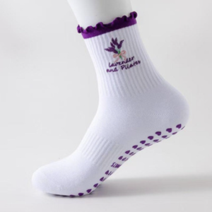 Lavender & Pilates Grip Socks